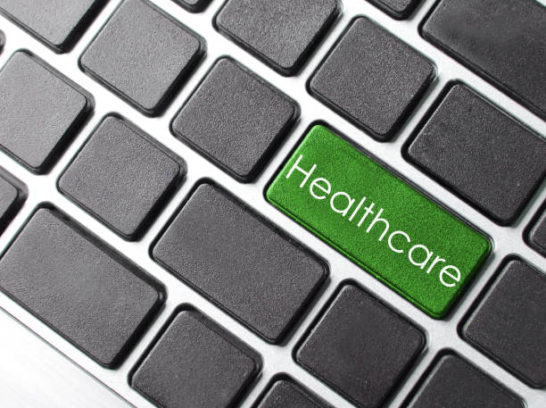 istock HEALTHCARE key on the keyboard 875409644