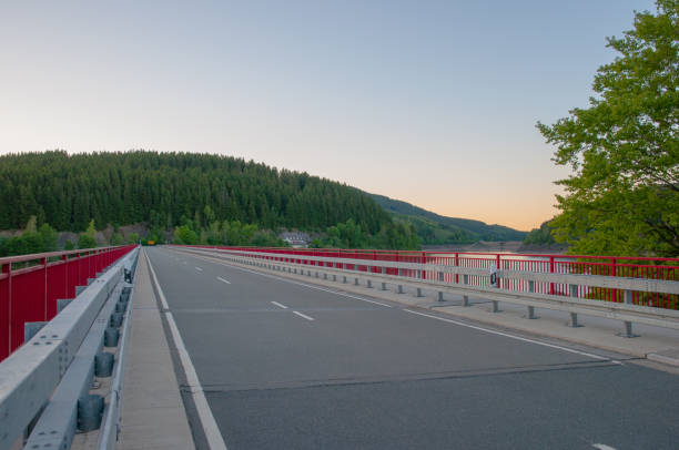 istock Bridge crossing the Oker reservoir 875416940