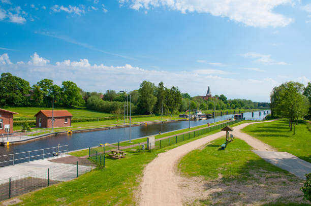 istock Elbe-Lubeck Canal in Germany 875418038