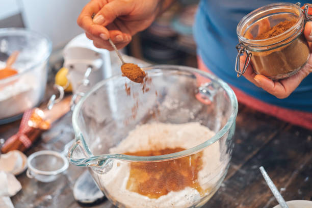 istock Preparing Gingerbread Cookies in Domestic Kitchen 875420364