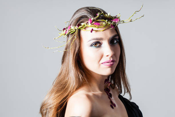 istock Roses petals flower make up 875422970