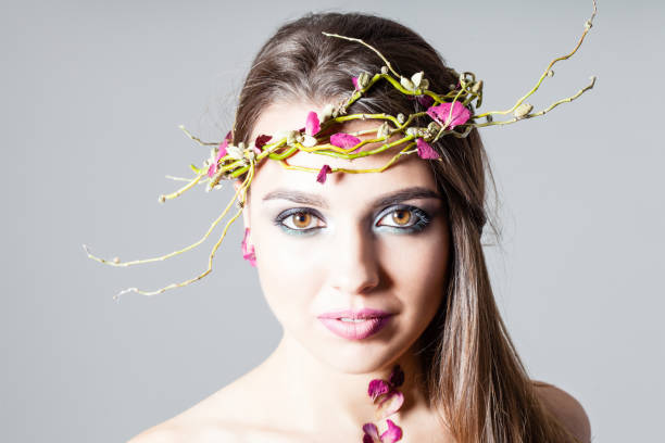 istock Roses petals flower make up 875422988