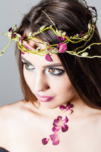 istock Roses petals flower make up 875423060