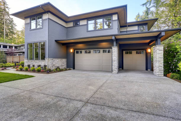 istock New construction home with wood and stone siding 875426722