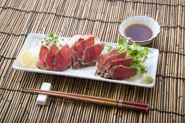 istock japanese tuna sashimi tataki 875440894