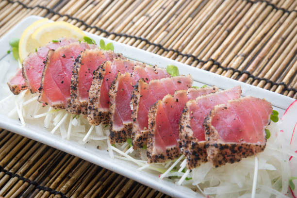 istock japanese tuna sashimi tataki 875441126