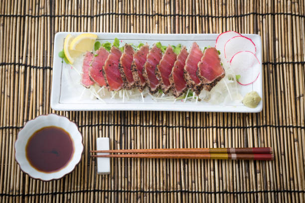 istock japanese tuna sashimi tataki 875441234