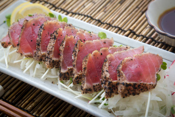 istock japanese tuna sashimi tataki 875441268
