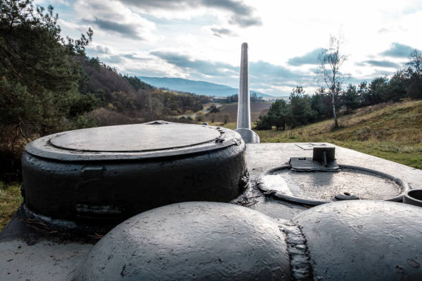 istock world war II tanks on a field as a battle monument 875448016