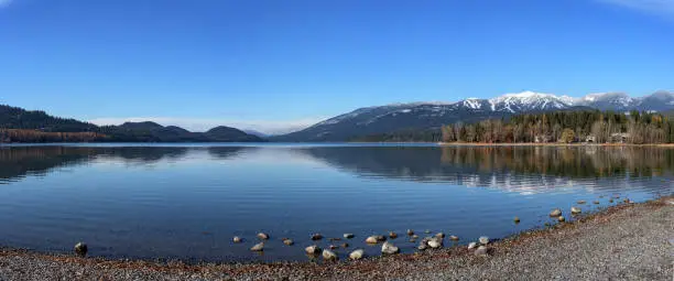 Taken from City Beach on a crisp fall day prior to ski season.