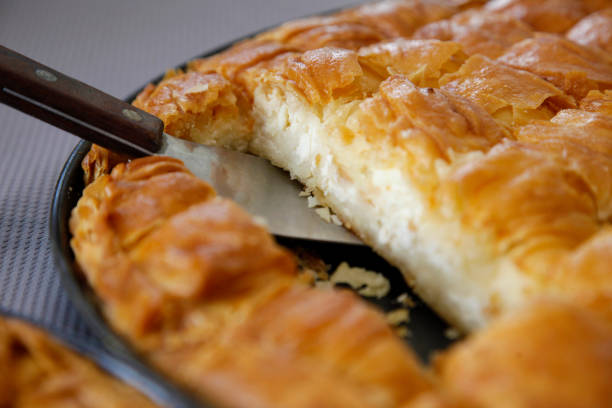 istock Detail of a Cheese pie 875458546