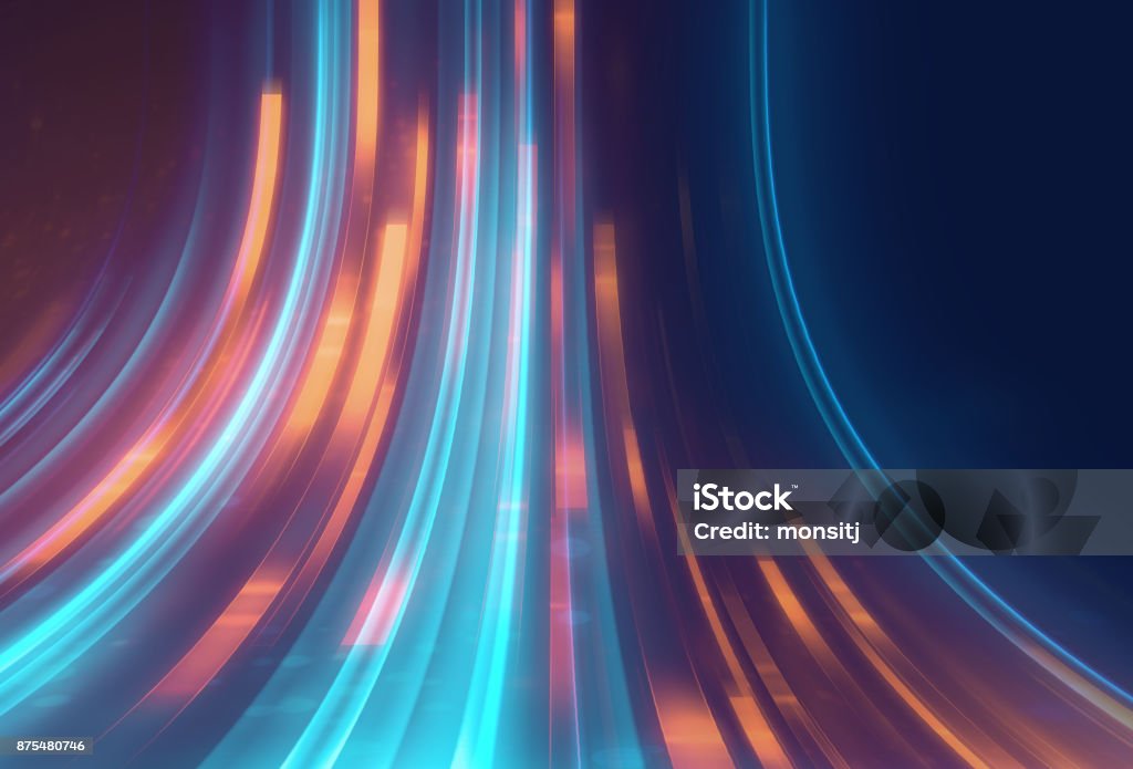 Azul fondo de tecnología abstracto con forma geométrica - Foto de stock de Abstracto libre de derechos