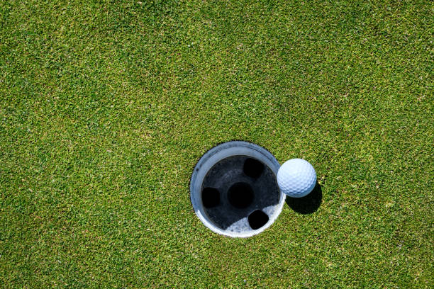 istock Putting green detail 875484166