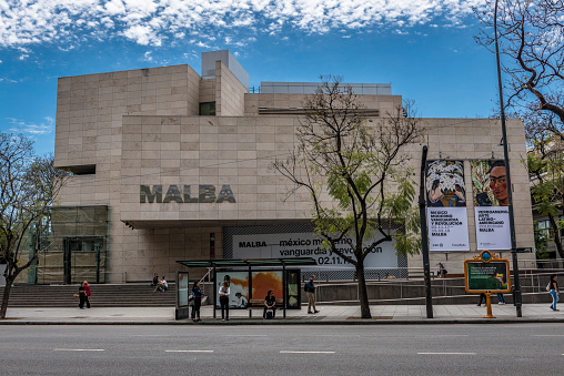 Museo Latinoamericano de Arte de Buenos Aires MALBA was created by Argentine businessman Eduardo Costantini, located in the Palermo section of Buenos Aires