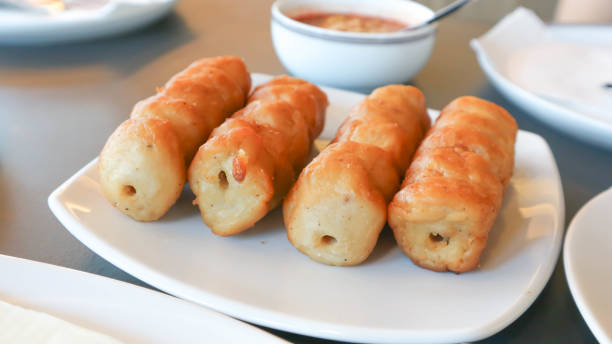 istock pork sausage, Vietnamese food 875502778