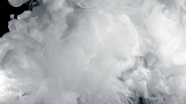 istock Abstract formation of ink in the water 875514664