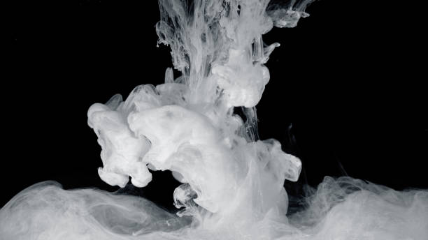 istock Abstract formation of ink in the water 875514700