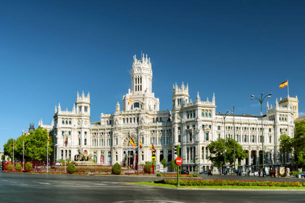istock The Cybele Palace (Palace of Communication). Madrid, Spain 875517982