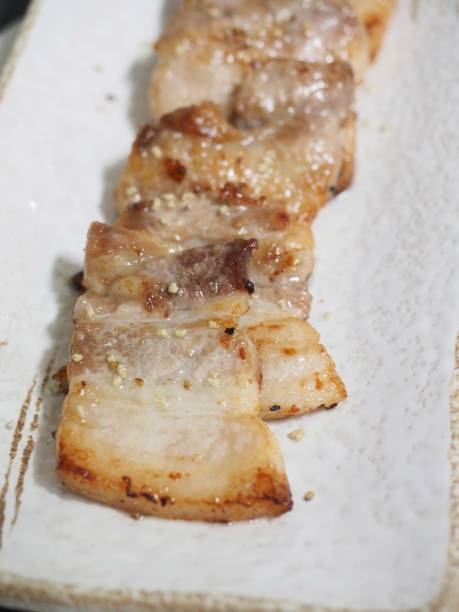 istock Korean food grilled with pork belly 875530980