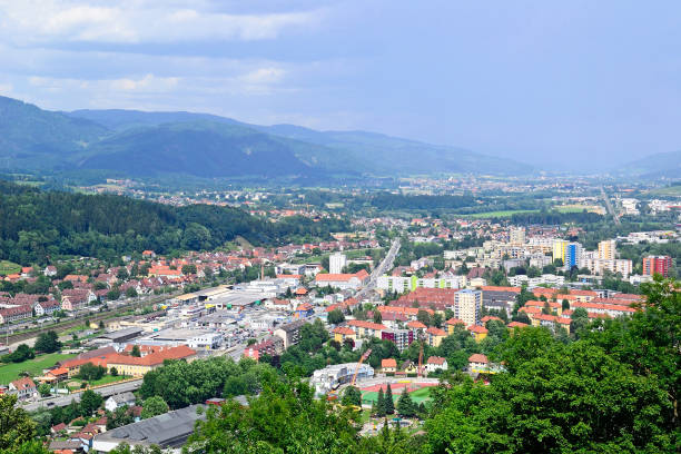 istock View of Veitsch city, Austria 875533962