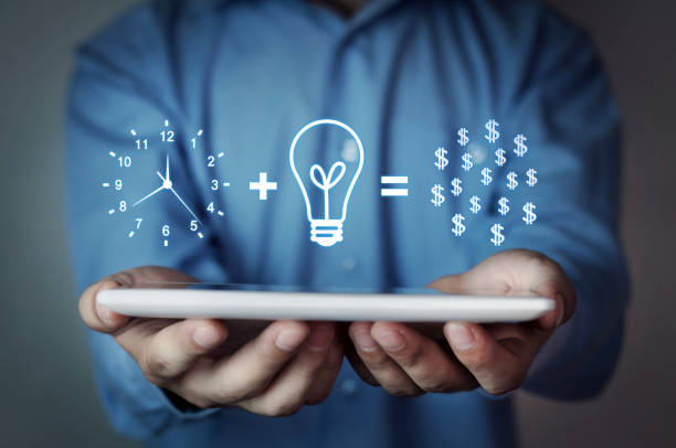 istock Time idea and money. Business concept 875551118