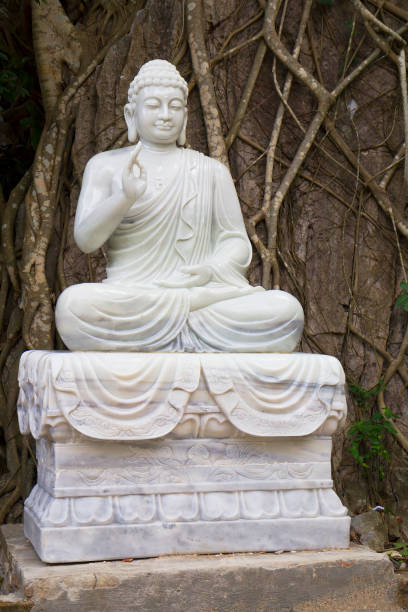 istock Vietnam. Da Nang. Buddha temple in the Marble mountains. 875554480