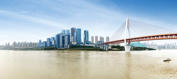 istock China Chongqing dimensional traffic 875560684