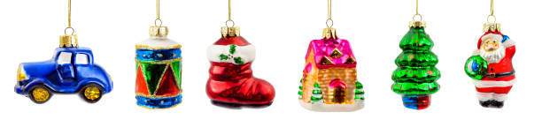 istock Set of christmas decorations 875568862