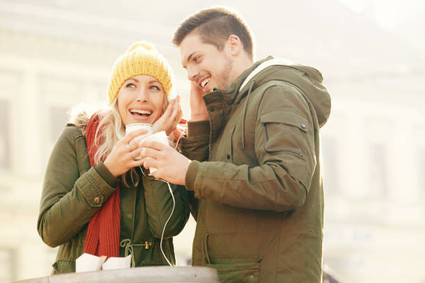 istock Happy Couple in Love Enjoying Holidays 875579144