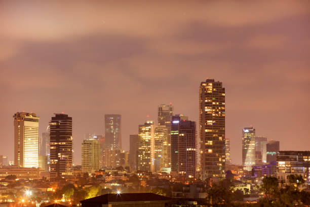 istock View of the evening Tel Aviv. Israel. 875580710