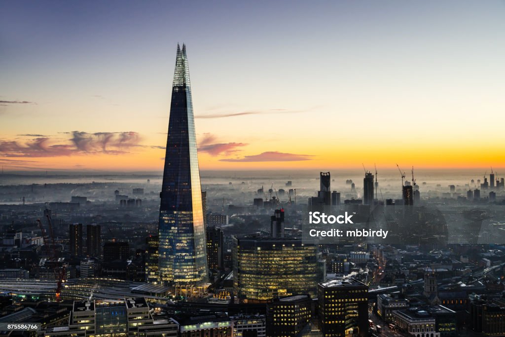 Londra'da "Shard" gökdelen - Royalty-free Londra - İngiltere Stok görsel