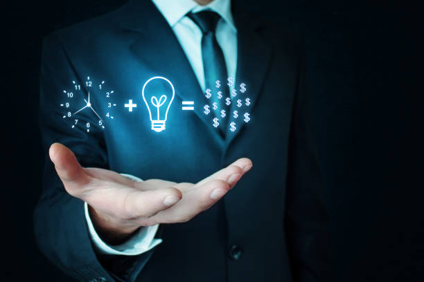 istock Time idea and money. Business concept 875586936