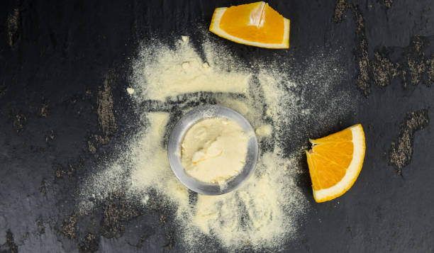 istock Portion of Orange fruit Powder (selective focus) 875590742