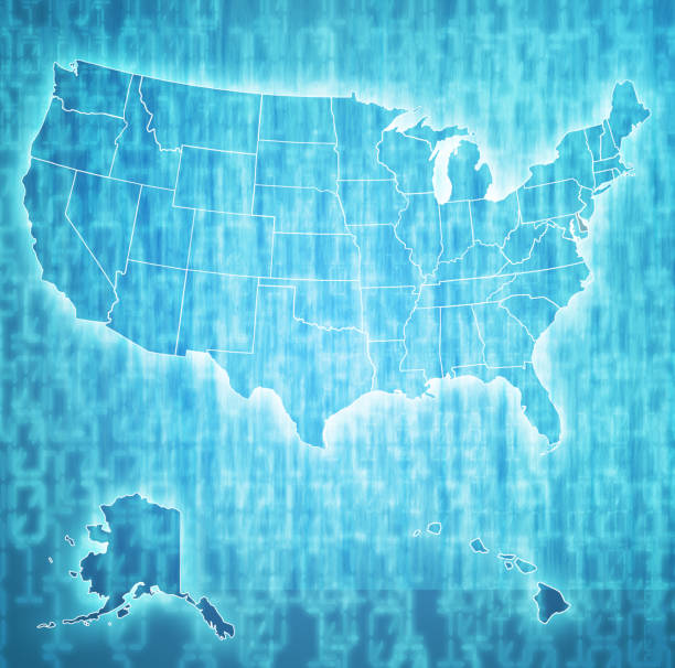 istock delaware flag on administration map of united states 875592134