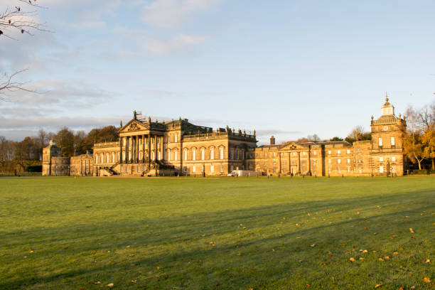 Wentworth Woodhouse Stately Home 17th Nov 2017 stock photo