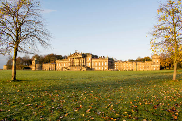 Wentworth Woodhouse Stately Home 17th Nov 2017 stock photo