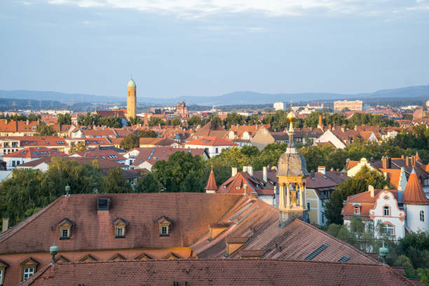 istock Bamberg cityscape at sunset in Bavaria, Germany. 875605836