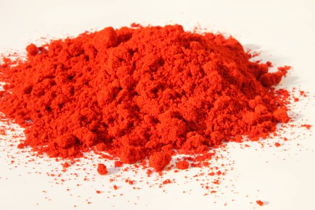 istock Heap of red cayenne pepper 875605888