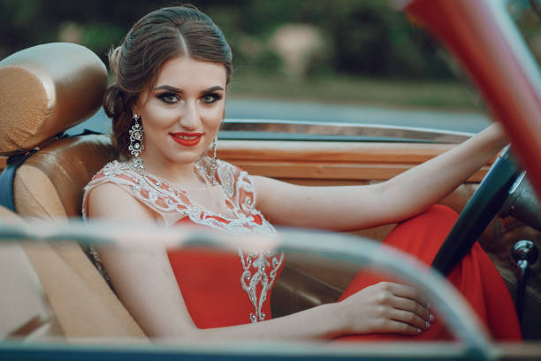 istock lady in a car 875607500