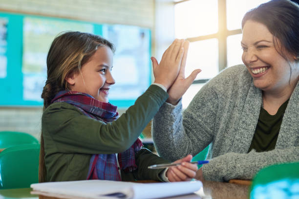 Becoming a top student with the help of her teacher