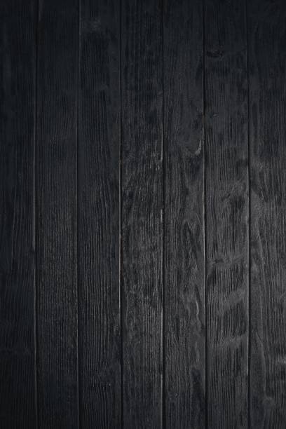 istock Wooden dark texture background. Top view. Free space. 875622588