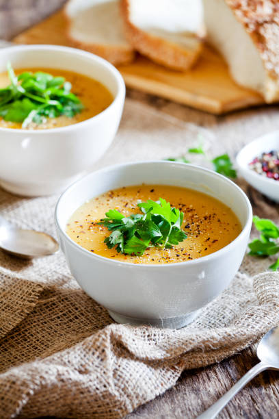 istock Homemade Carrot And Potato Soup 875622948