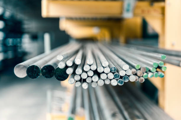 istock steel metal bars 875625748