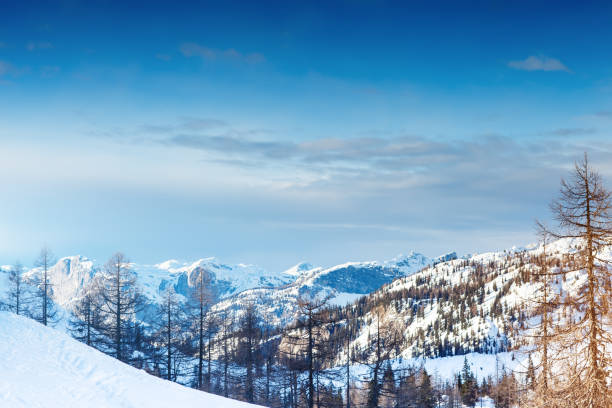 istock Beautiful Alpine mountains. Winter landscape 875646890