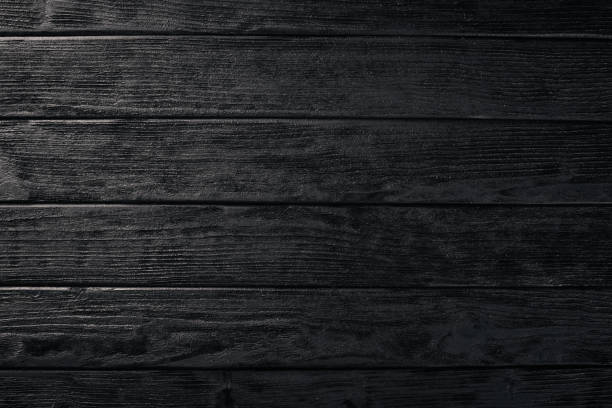 istock Wooden dark texture background. Free space for your text. Top view. 875646952