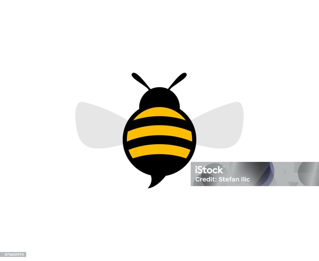 Bee icon This illustration/vector you can use for any purpose related to your business. Bee stock vector