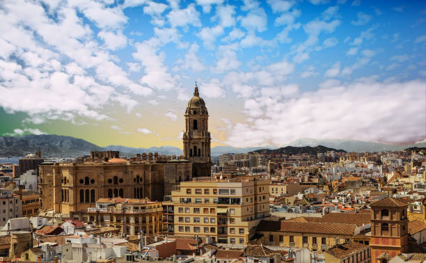 istock Church and Skyline of Malaga 875651036
