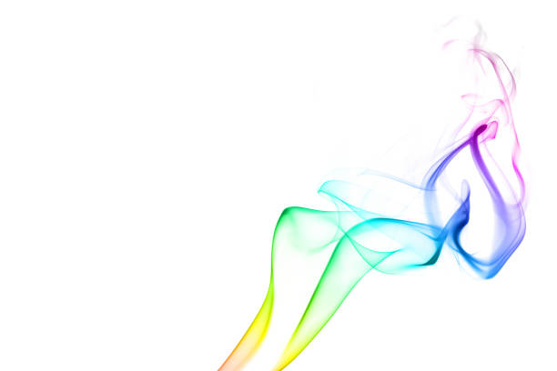 istock Elegant design and forms of smoke 875651674