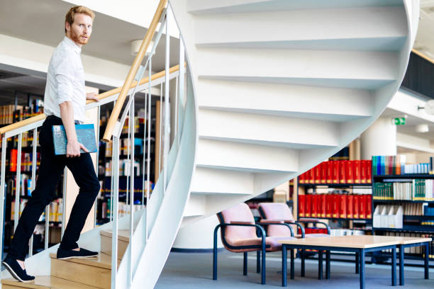 istock To climb the ladder you have to have knowledge 875654882