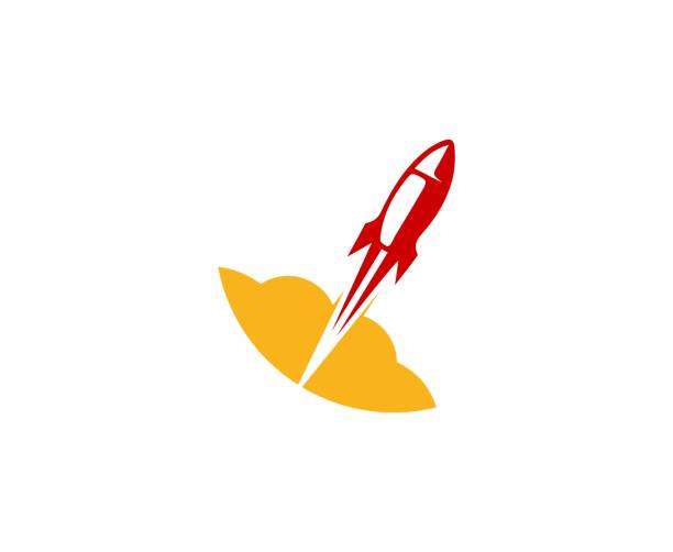 Rocket icon This illustration/vector you can use for any purpose related to your business. rocketship illustrations stock illustrations